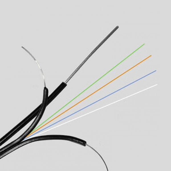 Cablu fibra optica FTTH, 4 fibre